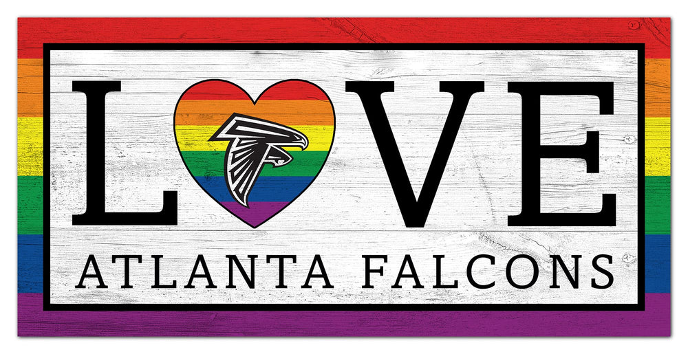 Wholesale NFL2064-LGBTQ Love 6x12 / N2064-Atlanta Falcons