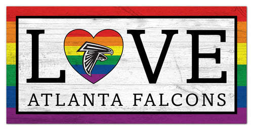 Wholesale NFL2064-LGBTQ Love 6x12 / N2064-Atlanta Falcons