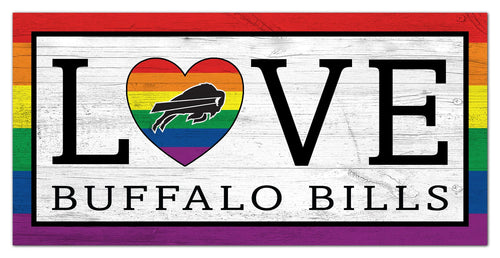 Wholesale NFL2064-LGBTQ Love 6x12 / N2064-Buffalo Bills