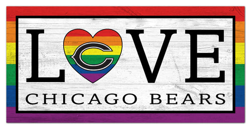 Wholesale NFL2064-LGBTQ Love 6x12 / N2064-Chicago Bears