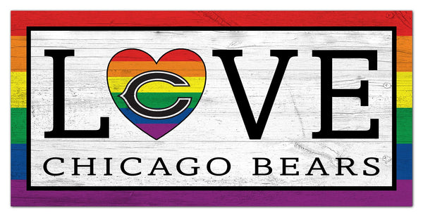 Wholesale NFL2064-LGBTQ Love 6x12 / N2064-Chicago Bears