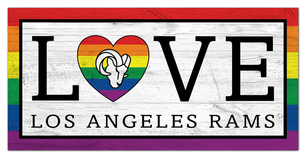 Wholesale NFL2064-LGBTQ Love 6x12 / N2064-Los Angeles Rams
