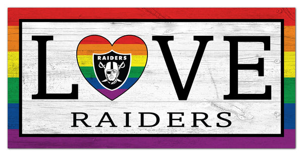 Wholesale NFL2064-LGBTQ Love 6x12 / N2064-Las Vegas Raiders