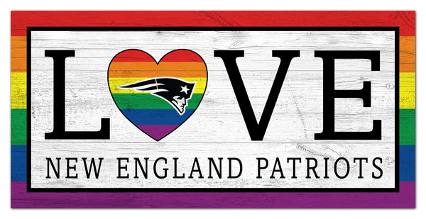 Wholesale NFL2064-LGBTQ Love 6x12 / N2064-New England Patriots
