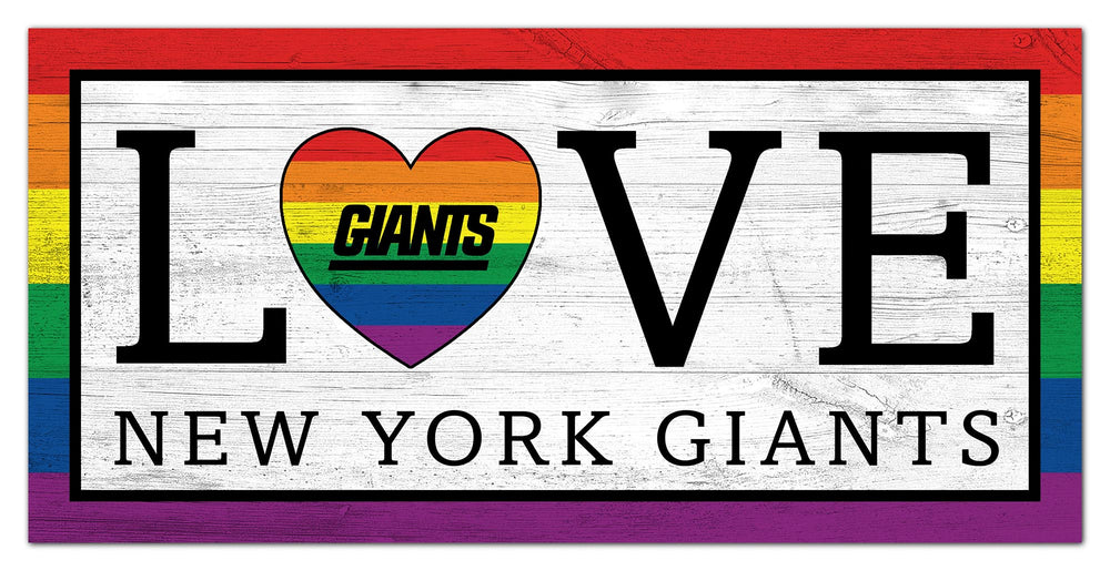 Wholesale NFL2064-LGBTQ Love 6x12 / N2064-New York Giants