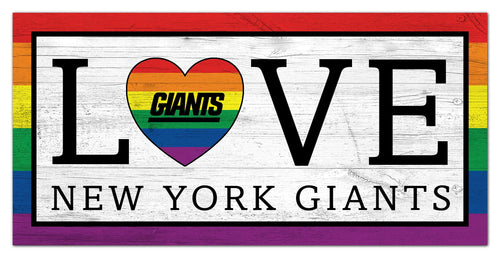 Wholesale NFL2064-LGBTQ Love 6x12 / N2064-New York Giants