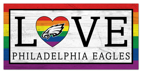 Wholesale NFL2064-LGBTQ Love 6x12 / N2064-Philadelphia Eagles