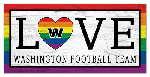 Wholesale NFL2064-LGBTQ Love 6x12 / N2064-Washington Commanders