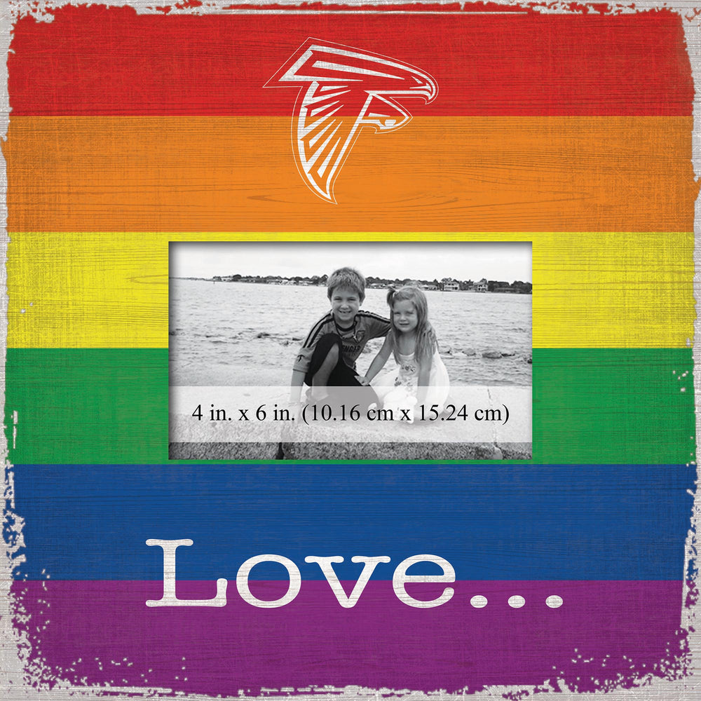 Wholesale NFL2065-Love Pride 10x10 Frame / N2065-Atlanta Falcons