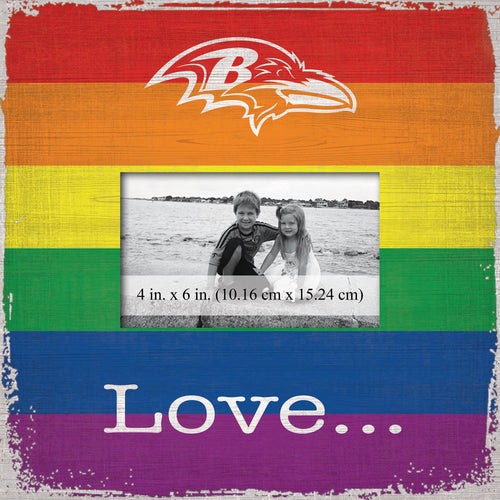 Wholesale NFL2065-Love Pride 10x10 Frame / N2065-Baltimore Ravens