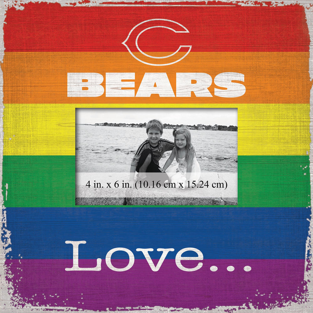 Wholesale NFL2065-Love Pride 10x10 Frame / N2065-Chicago Bears