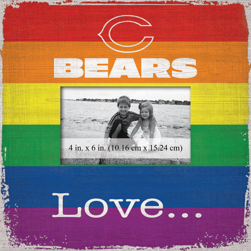 Wholesale NFL2065-Love Pride 10x10 Frame / N2065-Chicago Bears