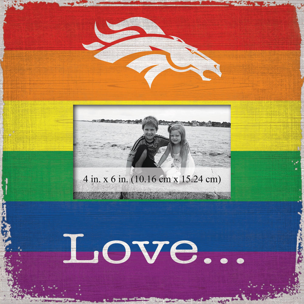 Wholesale NFL2065-Love Pride 10x10 Frame / N2065-Denver Broncos