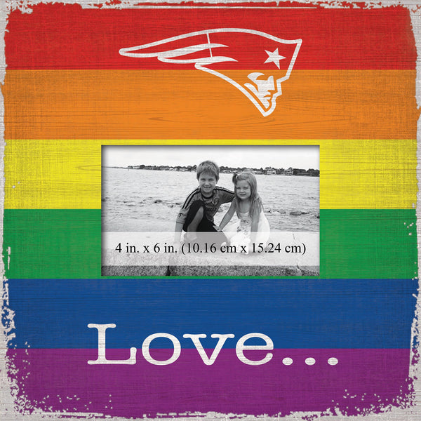 Wholesale NFL2065-Love Pride 10x10 Frame / N2065-New England Patriots