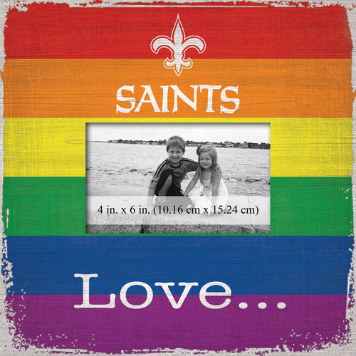 Wholesale NFL2065-Love Pride 10x10 Frame / N2065-New Orleans Saints