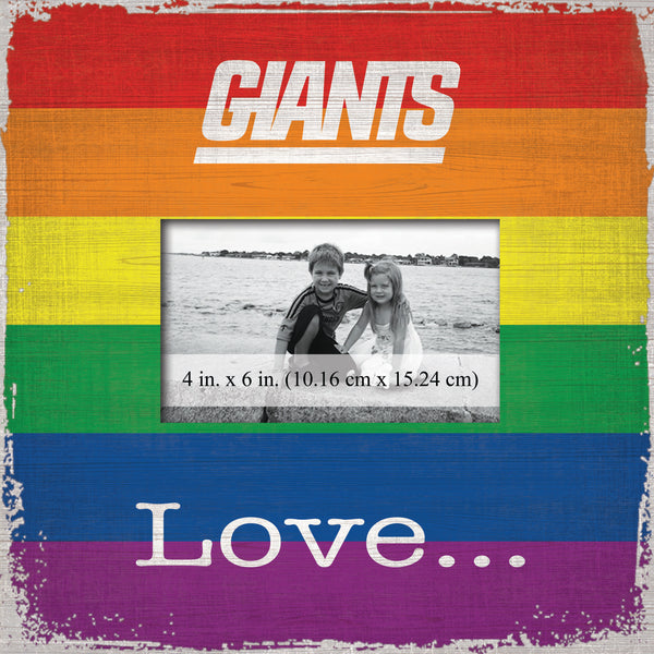 Wholesale NFL2065-Love Pride 10x10 Frame / N2065-New York Giants