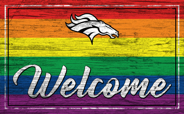 Wholesale NFL2066-Welcome Pride 11x19 / N2066- Denver Broncos