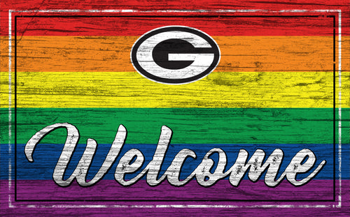 Wholesale NFL2066-Welcome Pride 11x19 / N2066- Green Bay Packers