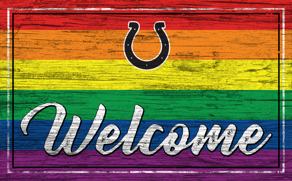 Wholesale NFL2066-Welcome Pride 11x19 / N2066- Indianapolis Colts