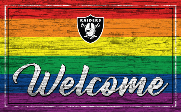 Wholesale NFL2066-Welcome Pride 11x19 / N2066- Oakland Raiders