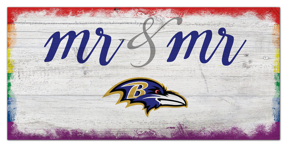 Wholesale NFL2067-Mr Mr Script 6x12 / N2067-Baltimore Ravens