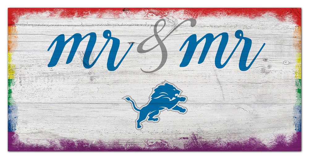 Wholesale NFL2067-Mr Mr Script 6x12 / N2067-Detroit Lions