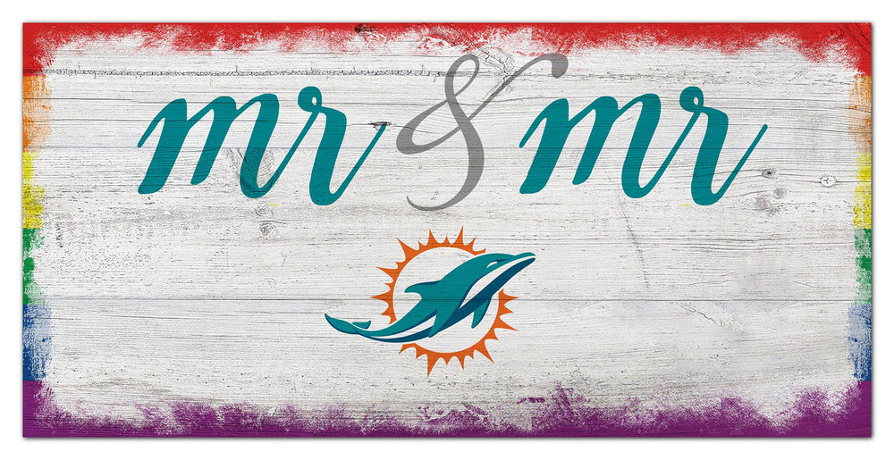 Wholesale NFL2067-Mr Mr Script 6x12 / N2067-Miami Dolphins