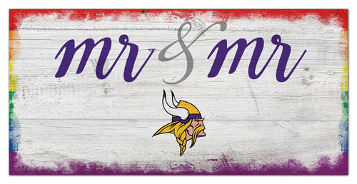 Wholesale NFL2067-Mr Mr Script 6x12 / N2067-Minnesota Vikings