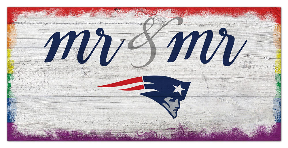 Wholesale NFL2067-Mr Mr Script 6x12 / N2067-New England Patriots
