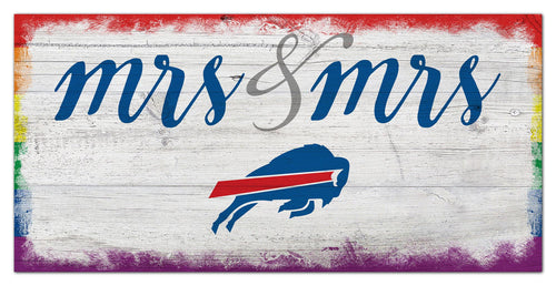 Wholesale NFL2068-Mrs Mrs Script 6x12 / N2068-Buffalo Bills