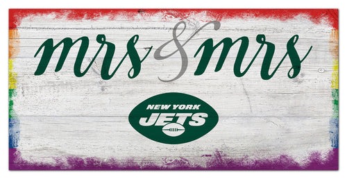 Wholesale NFL2068-Mrs Mrs Script 6x12 / N2068-New York Jets