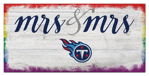 Wholesale NFL2068-Mrs Mrs Script 6x12 / N2068-Tennessee Titans