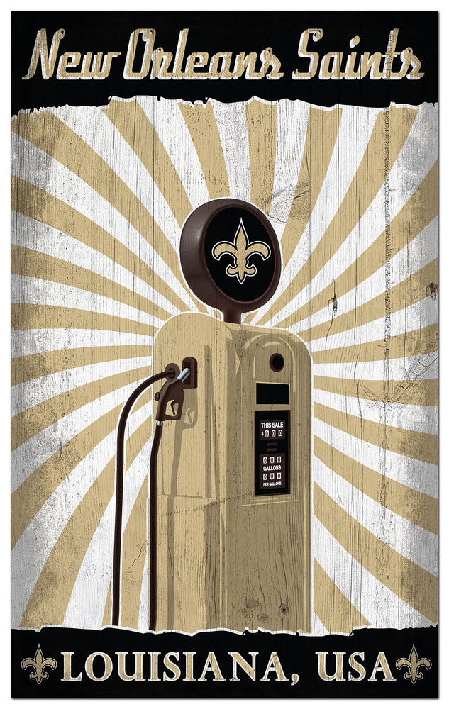 Wholesale NFL2074-Retro Pump Location 11x19 / N2074-New Orleans Saints