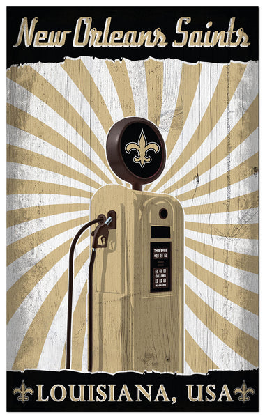 Wholesale NFL2074-Retro Pump Location 11x19 / N2074-New Orleans Saints