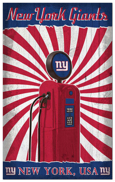 Wholesale NFL2074-Retro Pump Location 11x19 / N2074-New York Giants