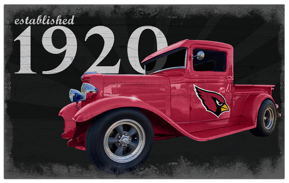 Wholesale NFL2076-Established Truck 11x19 / N2076-Arizona Cardinals