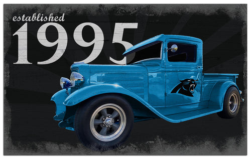 Wholesale NFL2076-Established Truck 11x19 / N2076-Carolina Panthers
