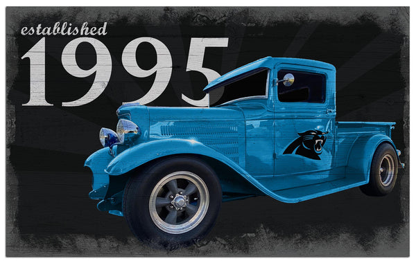 Wholesale NFL2076-Established Truck 11x19 / N2076-Carolina Panthers