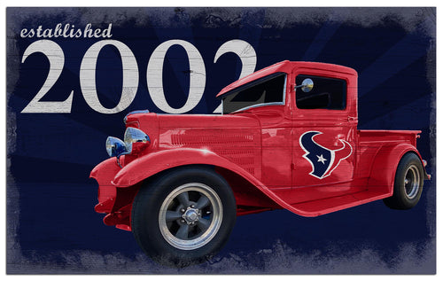 Wholesale NFL2076-Established Truck 11x19 / N2076-Houston Texans