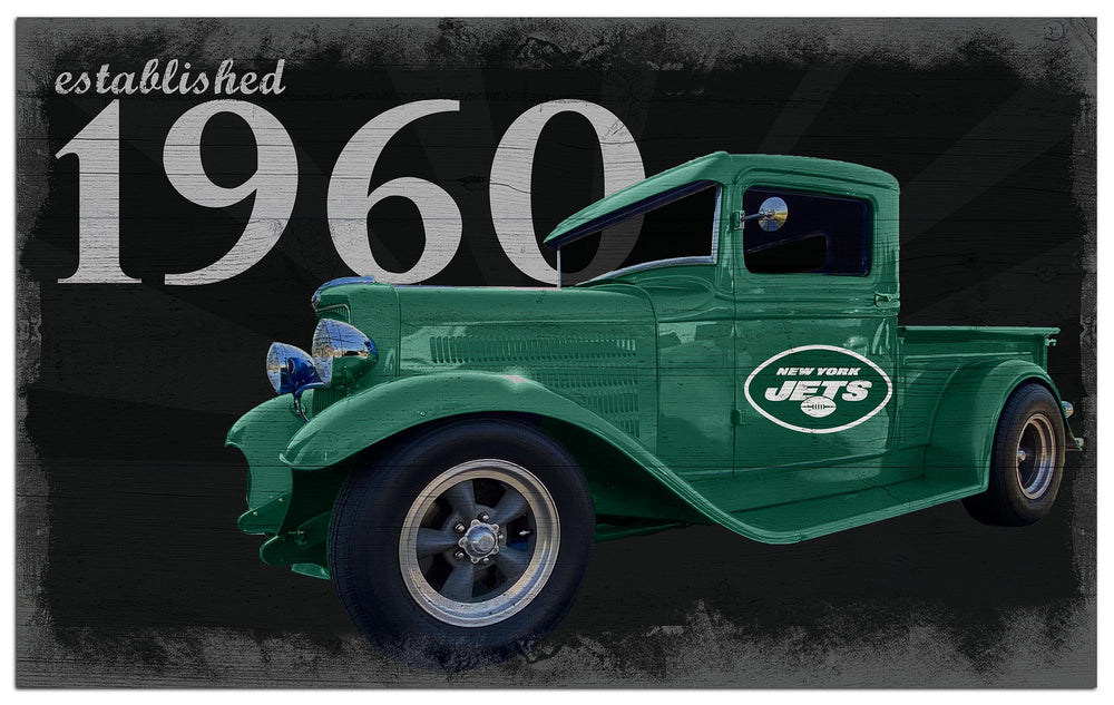 Wholesale NFL2076-Established Truck 11x19 / N2076-New York Jets