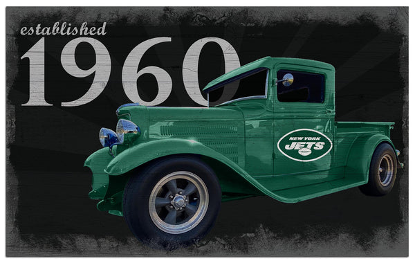 Wholesale NFL2076-Established Truck 11x19 / N2076-New York Jets