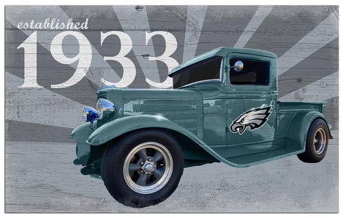 Wholesale NFL2076-Established Truck 11x19 / N2076-Philadelphia Eagles