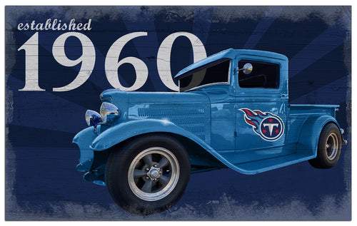 Wholesale NFL2076-Established Truck 11x19 / N2076-Tennessee Titans