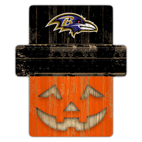 Wholesale NFL2081-Jackolantern 12" Sign (Classic Impressions Exclusive) / N2081-Baltimore Ravens