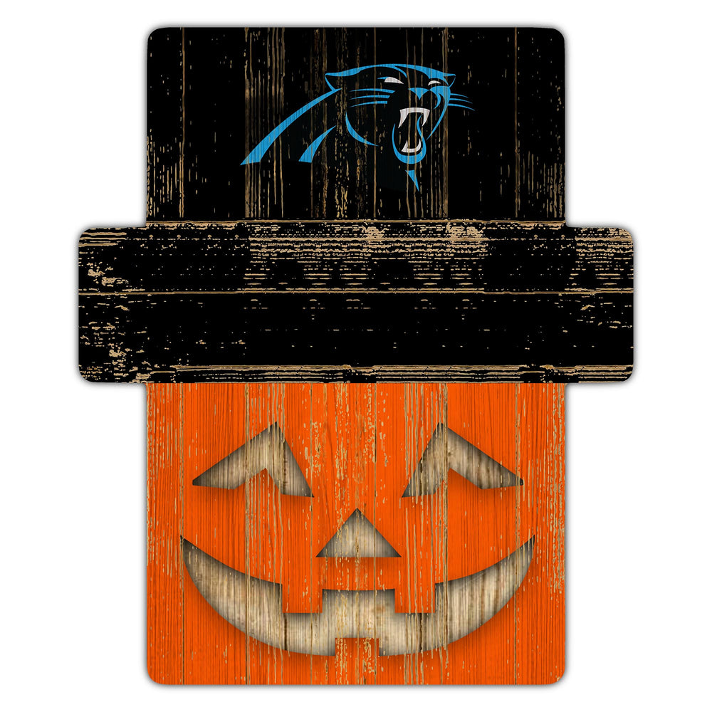 Wholesale NFL2081-Jackolantern 12" Sign (Classic Impressions Exclusive) / N2081-Carolina Panthers