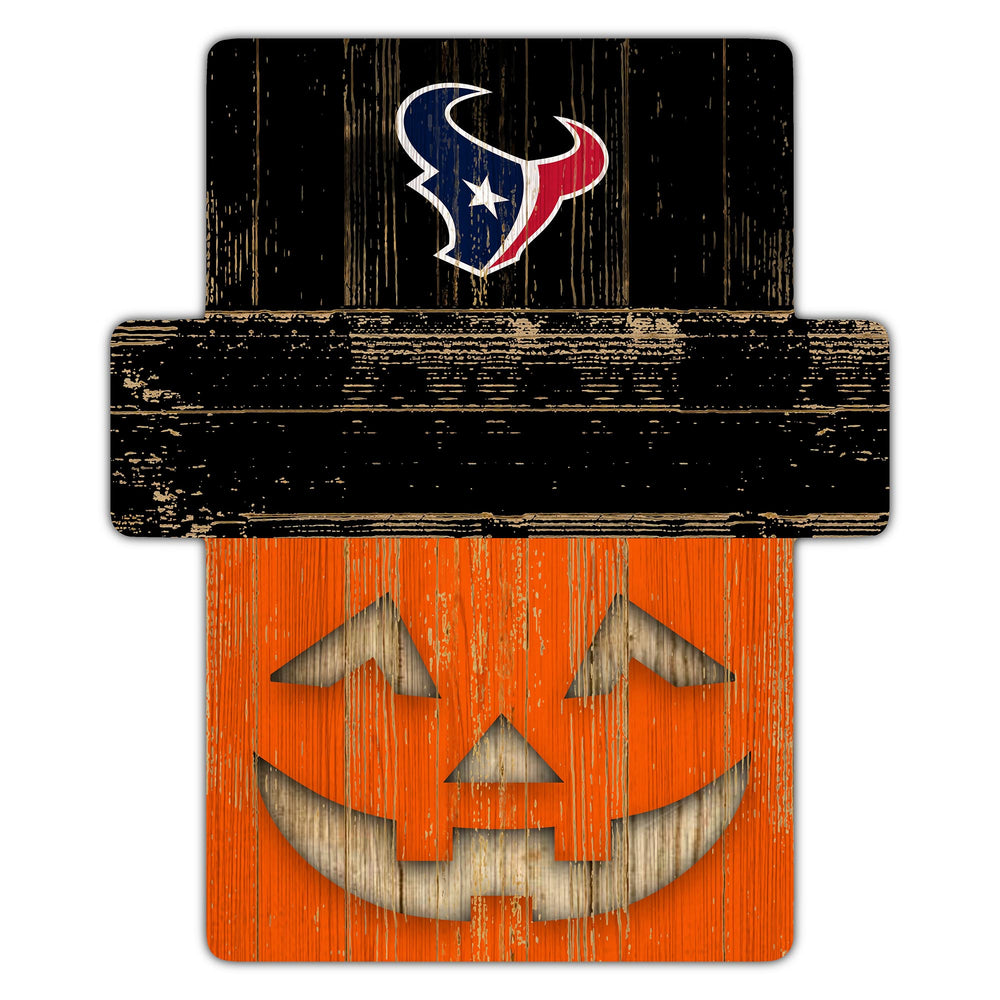 Wholesale NFL2081-Jackolantern 12" Sign (Classic Impressions Exclusive) / N2081-Houston Texans
