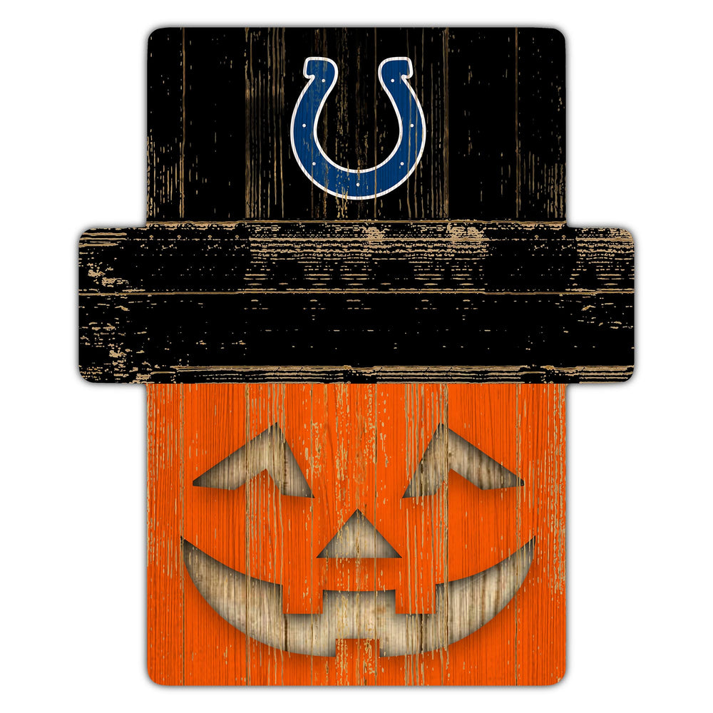 Wholesale NFL2081-Jackolantern 12" Sign (Classic Impressions Exclusive) / N2081-Indianapolis Colts