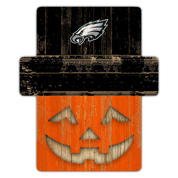 Wholesale NFL2081-Jackolantern 12" Sign (Classic Impressions Exclusive) / N2081-Philadelphia Eagles