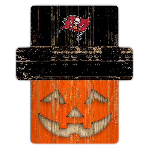 Wholesale NFL2081-Jackolantern 12" Sign (Classic Impressions Exclusive) / N2081-Tampa Bay Buccaneers