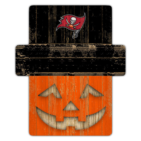 Wholesale NFL2081-Jackolantern 12" Sign (Classic Impressions Exclusive) / N2081-Tampa Bay Buccaneers